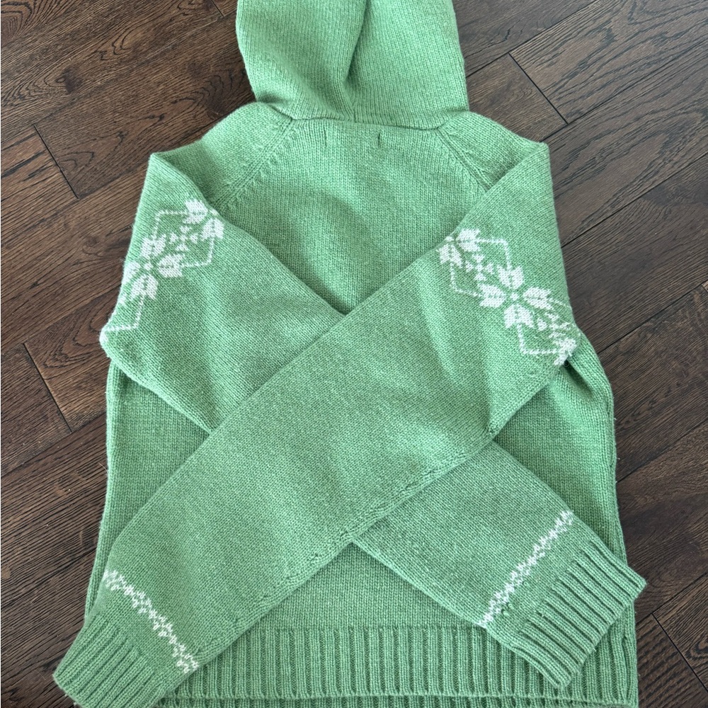 Abercrombie Kids green hoodie sweater Size XL - Picture 7 of 7